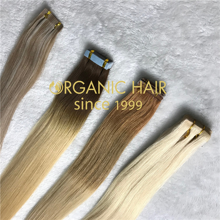 All types of tape in hair extensions H66
